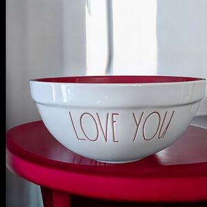 NEW Rae Dunn LOVE YOU Mixing Bowl